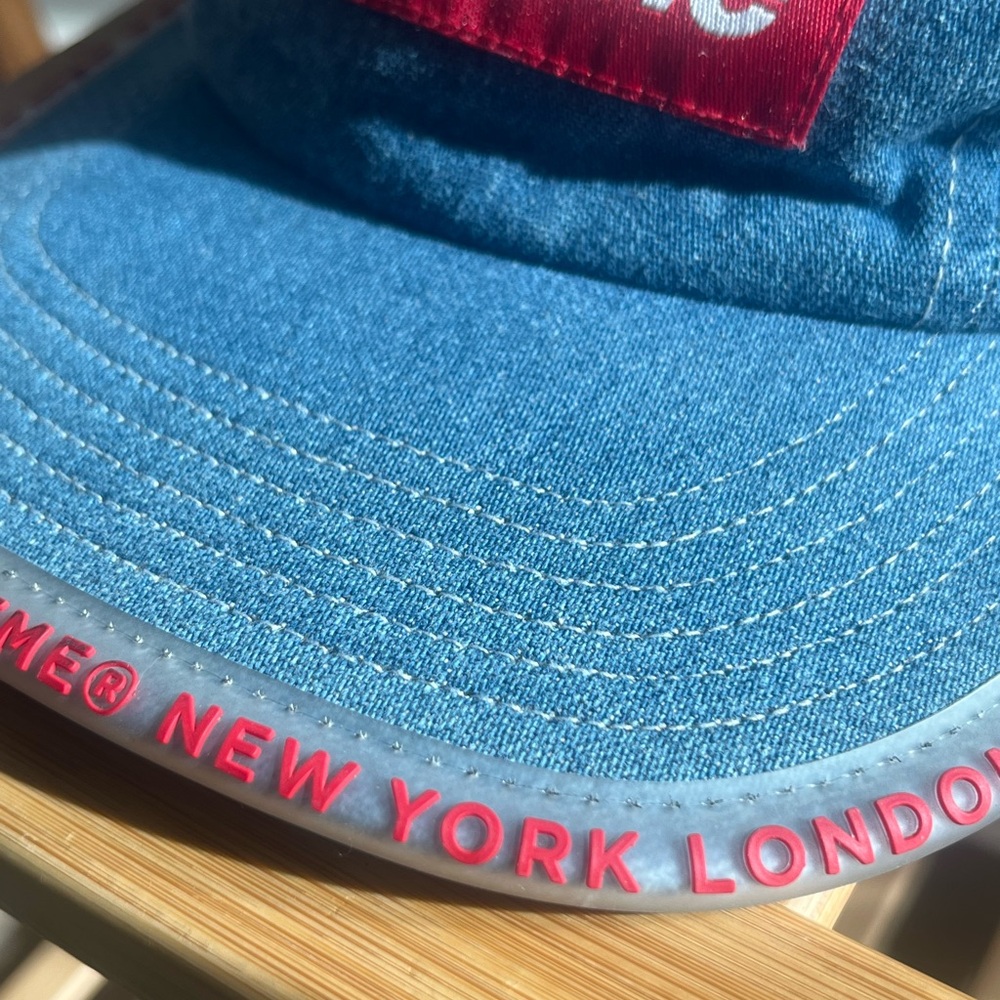 Supreme Worldwide Visor Tap Camp Cap - Picture 9 of 10